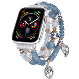 v-moro-beaded-bracelets-apple-watch-band-42-45mm-series-women-fashion-handmade-elastic-stretch-strap-gray