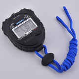 Digital Stopwatch Timers Sports Stopwatch Water Resistant Stopwatch Hand Held LCD Chronograph with Date, Time and Alarm Function for Sports Fitness Trainers and Referees Use