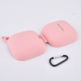 MOFREE Case Compatible for Powerbeats Pro Case Cover,Anti-Lost & Shockproof Easy Carrying Silicone Case Accessories with Keychain