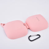 AIRSPO Case Compatible for Powerbeats Pro Case Cover,Anti-Lost & Shockproof Easy Carrying Silicone Case Accessories with Keychain