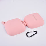 VANMATE Case Compatible for Powerbeats Pro Case Cover,Anti-Lost & Shockproof Easy Carrying Silicone Case Accessories with Keychain