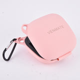 VANMATE Case Compatible for Powerbeats Pro Case Cover,Anti-Lost & Shockproof Easy Carrying Silicone Case Accessories with Keychain